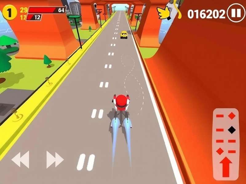Super Park Sprinter Gameplay Screenshot